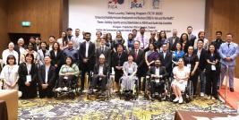 Picture 1: Participants, resource persons, diplomatic representatives, and organizers gathered for the official group photo at the opening of TCTP 2026 DIEB at Centara Life Government Complex Hotel &amp; Convention Centre Chaeng Watthana, Bangkok.