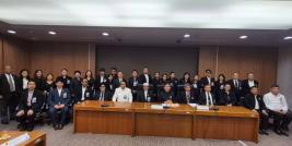 Group Photo of meeting delegates, including Ms. Supaanong Panyasirimongkol (Sixth person from the rightest, back row)