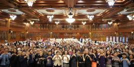 Picture 1: A group picture featured the representative from the Department of Empowerment of Persons with Disabilities, Association for Mentally Illness of Thailand (AMITH), and APCD representatives with over 370 participants from Northern Provinces of Thailand.