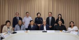 ภาพหมู่ของการประชุมคณะกรรมการมูลนิธิศูนย์พัฒนาและฝึกอบรมคนพิการแห่งเอเชียและแปซิฟิกครั้งที่ 1/2569