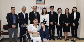 นายพิรุณ ลายสมิต ผู้อำนวยการบริหาร APCD พร้อมด้วยคณะทำงาน APCD ให้การต้อนรับคณะผู้แทนจากสำนักงานความร่วมมือระหว่างประเทศของญี่ปุ่น (JICA) ประจำประเทศไทย 