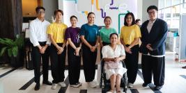 Picture 1: The group photo of The Centara Life Government Complex Hotel & Convention Centre Chaeng Watthana team together with The APCD team.