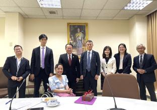 A group photo taking the friendship between JICA and APCD members.