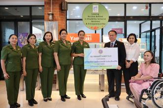 On September 11, 2024, the Thai Army Wives Association, led by Mrs. Somtip Hintao, made a significant donation to the Asia-Pacific Development Center on Disability (APCD) Foundation