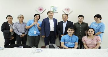 UN Volunteer office team visited APCD to discuss collaboration for International Volunteer Day 2023 on 1 September 2023, Bangkok, Thailand