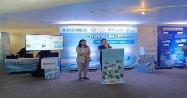 Representatives from APCD, Ms. Wilailekha Somprach, Manager, 60+ Plus Bakery & Chocolate Projects, and Mr. Watcharapol Chuengcharoen, Chief, Networking and Collaboration, raised awareness about volunteerism and encourage individuals with disabilities to actively participate in volunteer activities both in Thailand and globally.