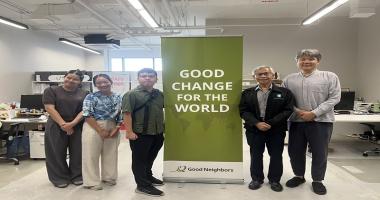 A group photo of Good Neighbors Foundation (Thailand) and APCD Representatives.