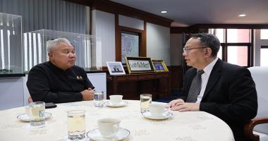APCD Executive Director Leads Delegation in Courtesy Visit to National Housing Authority Governor